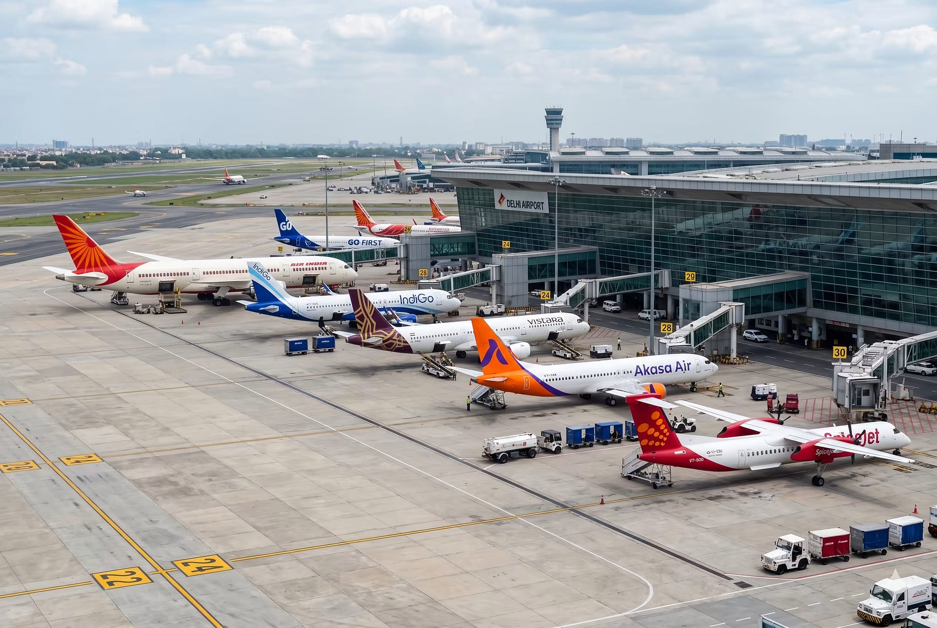 India airline fleet
